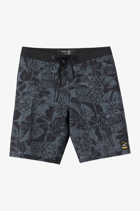 Boy's Hyperfreak Heat Hawaii 17" Boardshorts sold by O'Neill