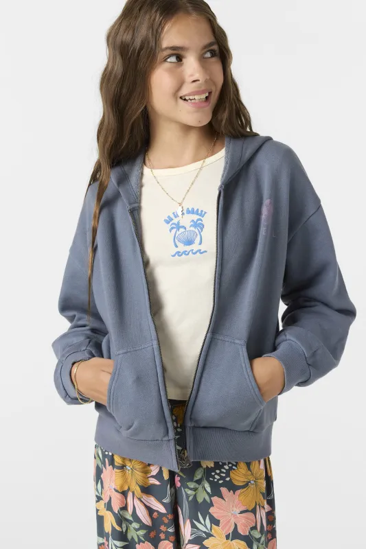 Girl's Barlow Zip Fleece sold by O'Neill