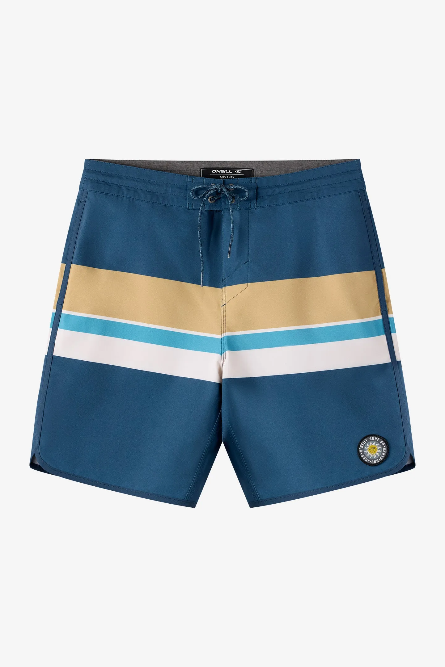 Boy's Cruzer Stripe Scallop 16" Boardshorts sold by O'Neill