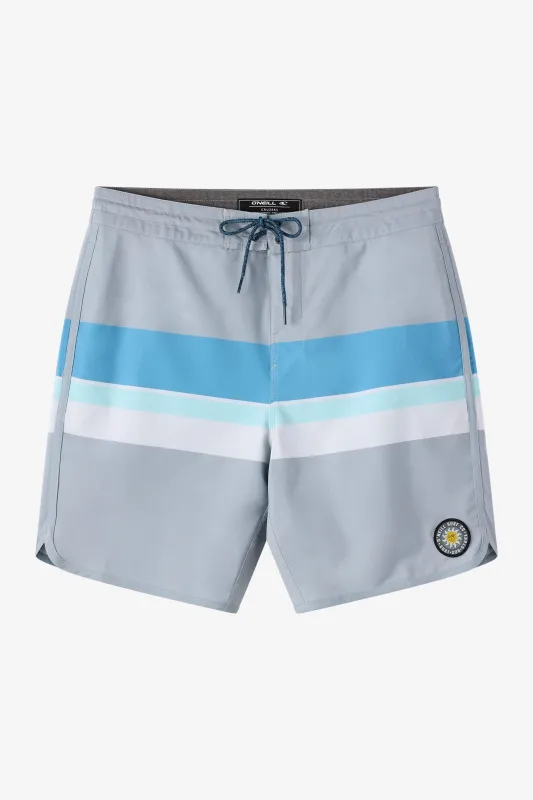 Boy's Cruzer Stripe Scallop 16" Boardshorts sold by O'Neill