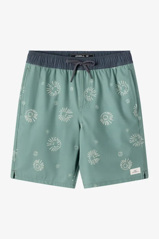 Boy's Hermosa Elastic Waist Lined 16" Swim Trunks sold by O'Neill