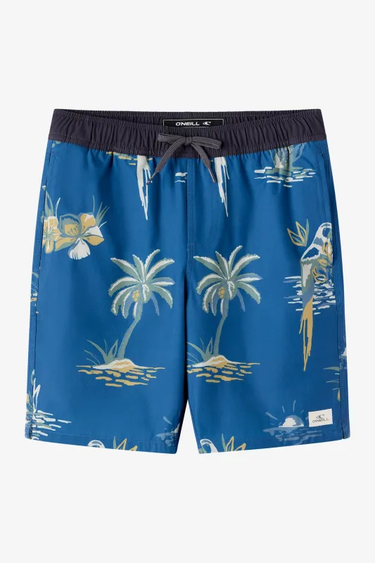 Boy's Hermosa Elastic Waist Lined 16" Swim Trunks sold by O'Neill