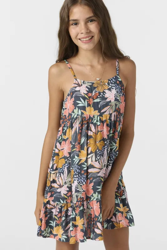Girl's Haylee Printed Dress sold by O'Neill