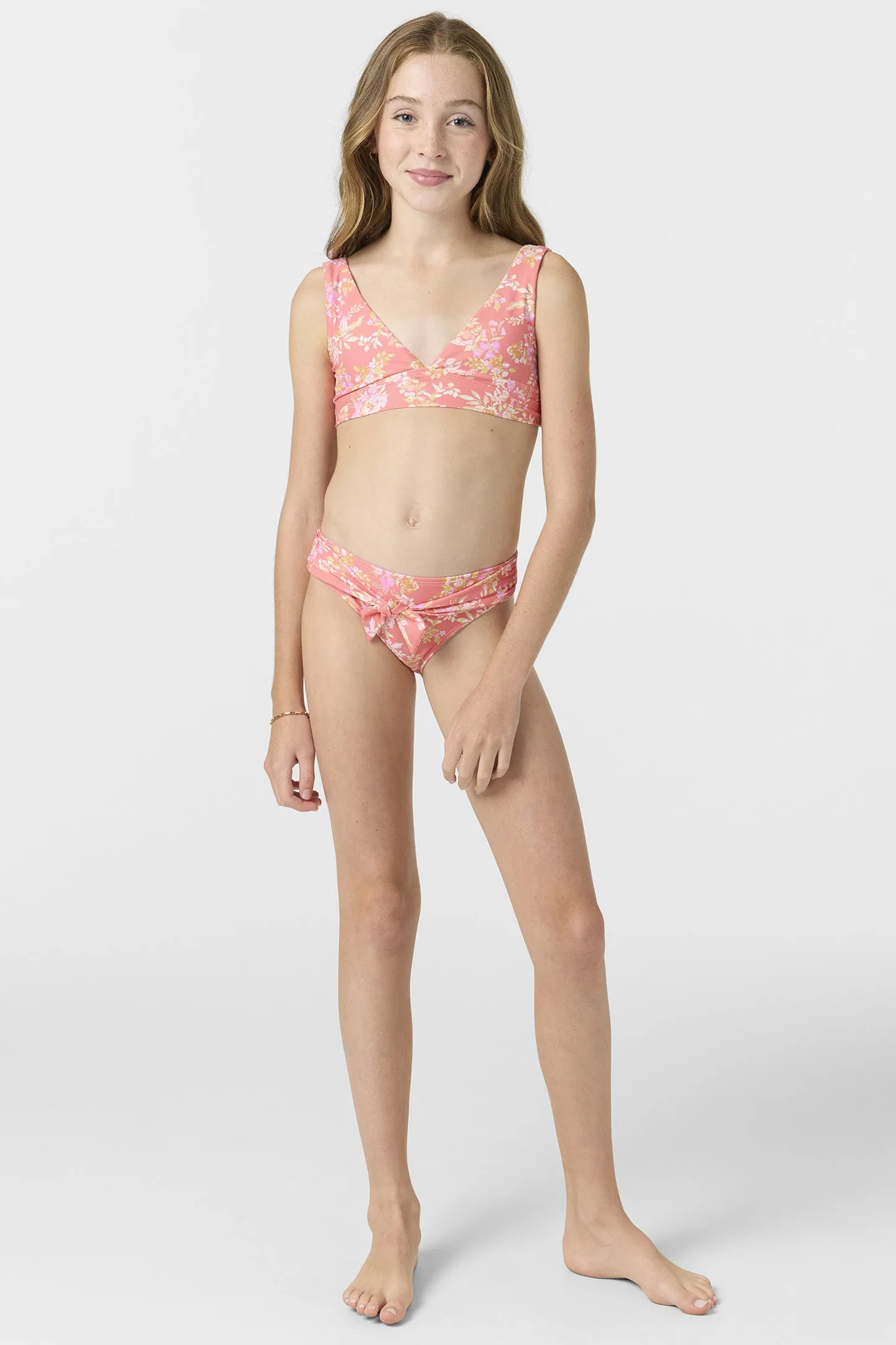 Girl's Nayomi Floral Fixed Tri Top Set sold by O'Neill product image thumbnail 3