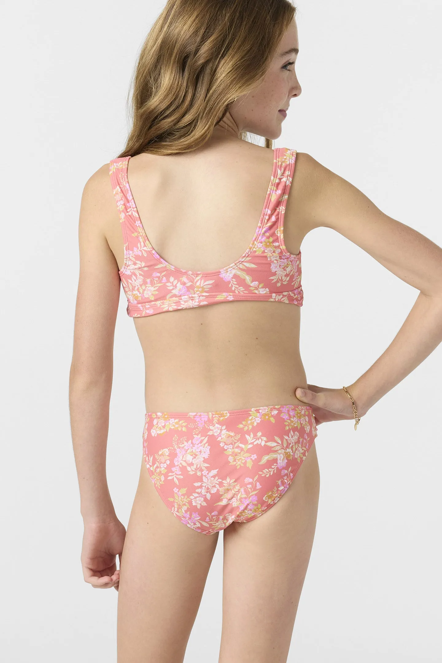 Girl's Nayomi Floral Fixed Tri Top Set sold by O'Neill product image thumbnail 2