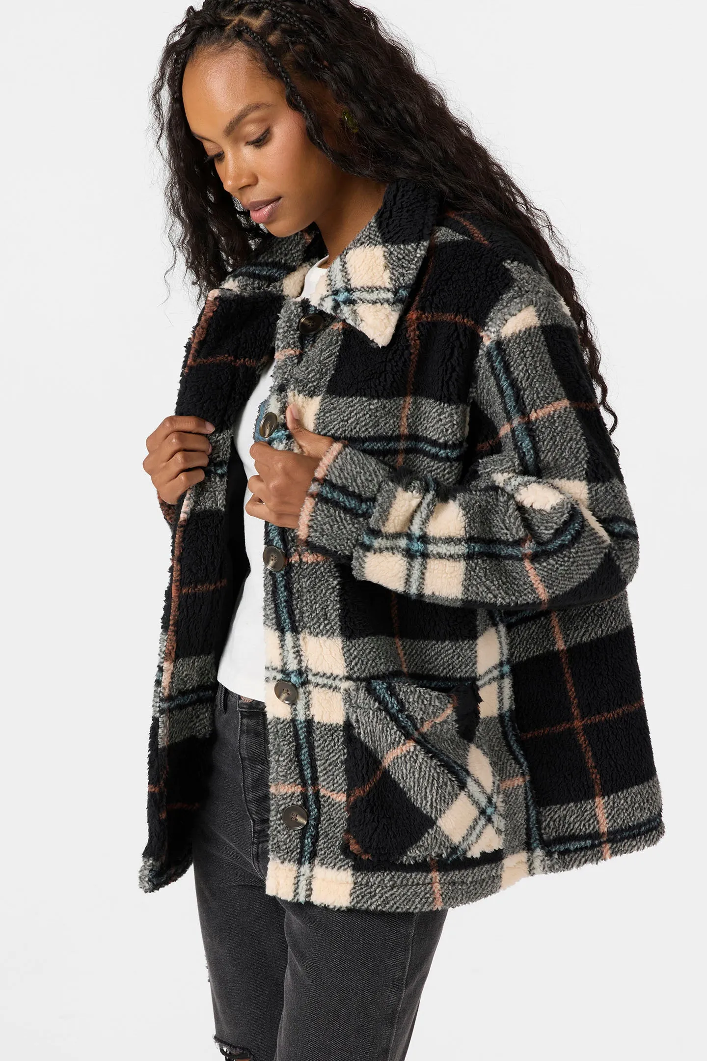 Huxlee Printed Jacket sold by O'Neill product image thumbnail 5