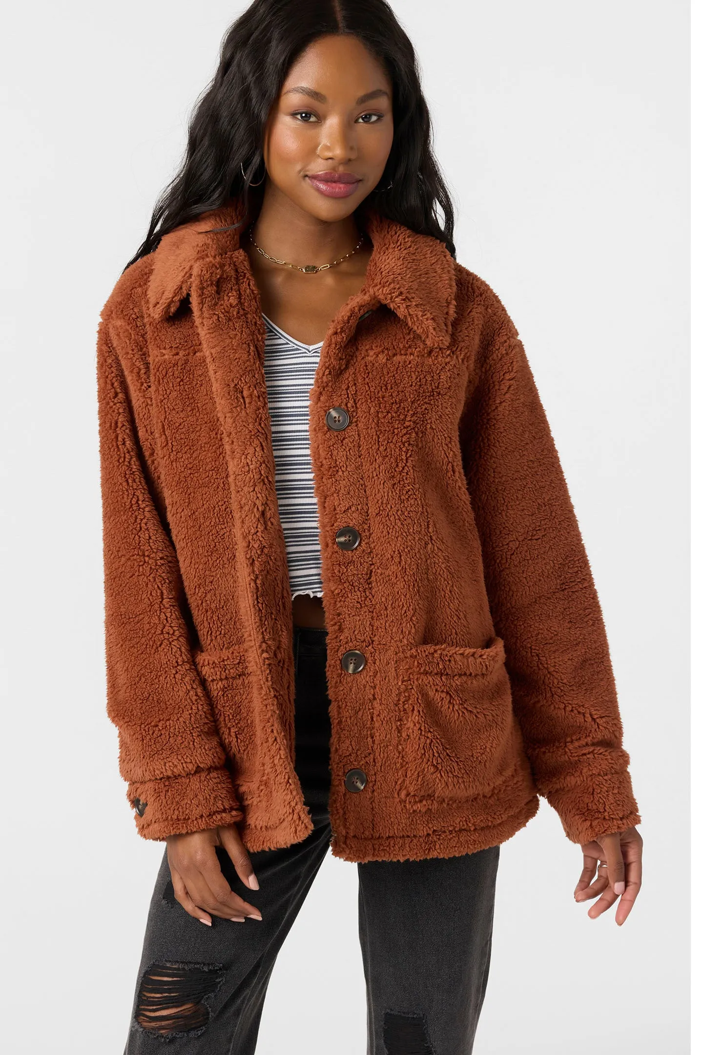 Huxlee Solid Jacket sold by O'Neill