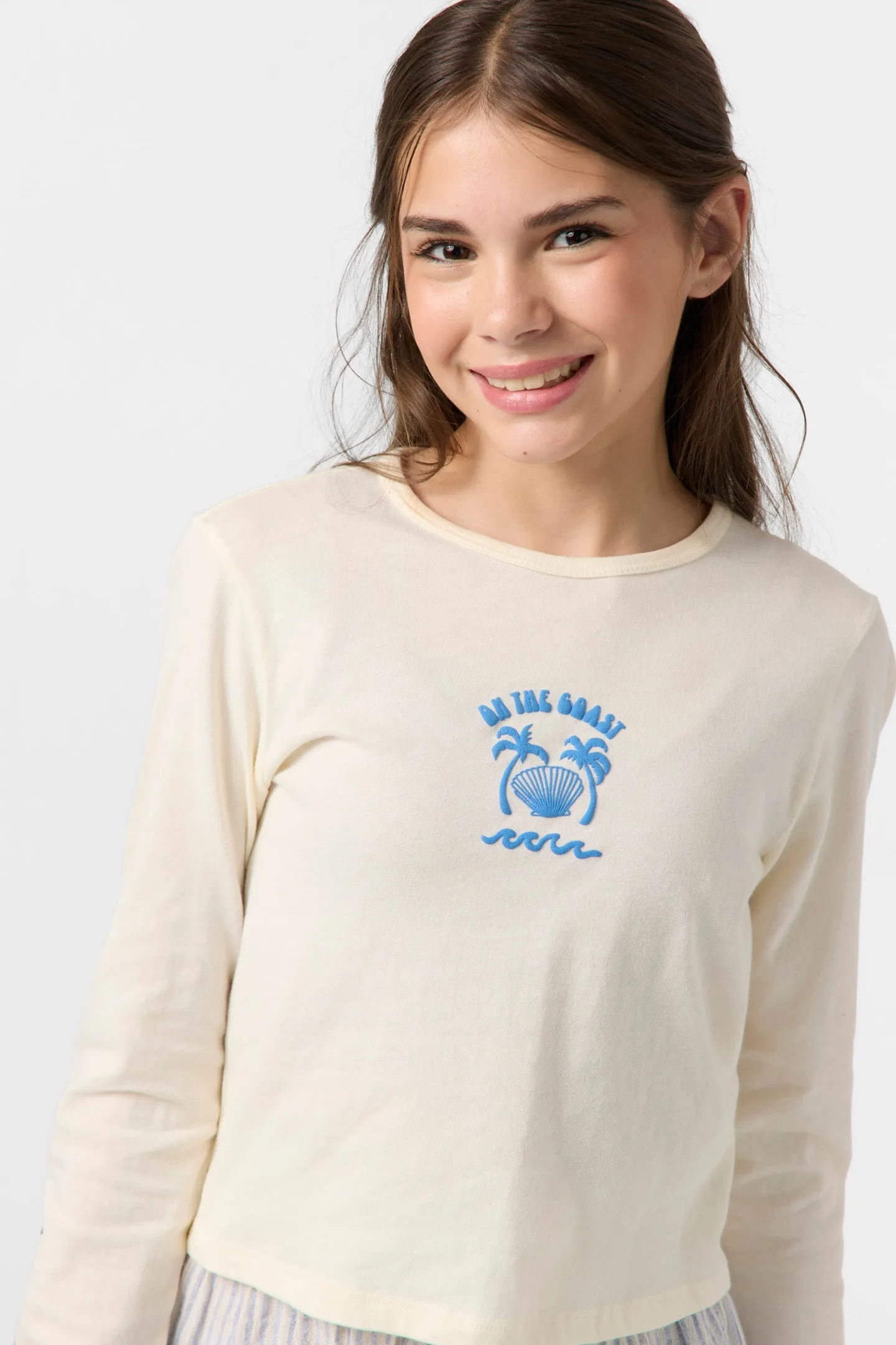 Girl's Shelly Long Sleeve Tee sold by O'Neill