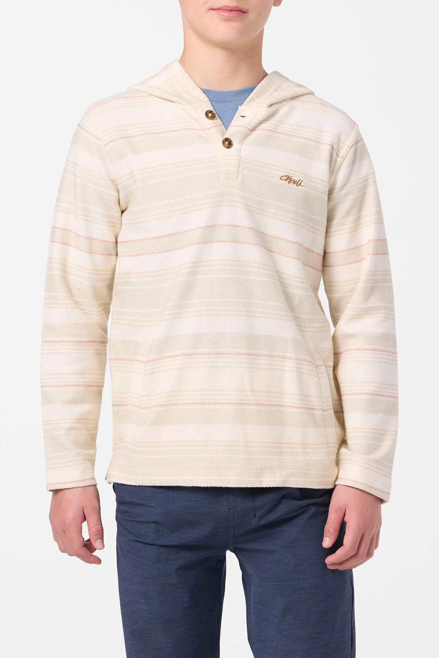 Boy's Bavaro Stripe Poncho Pullover Fleece sold by O'Neill product image thumbnail 2