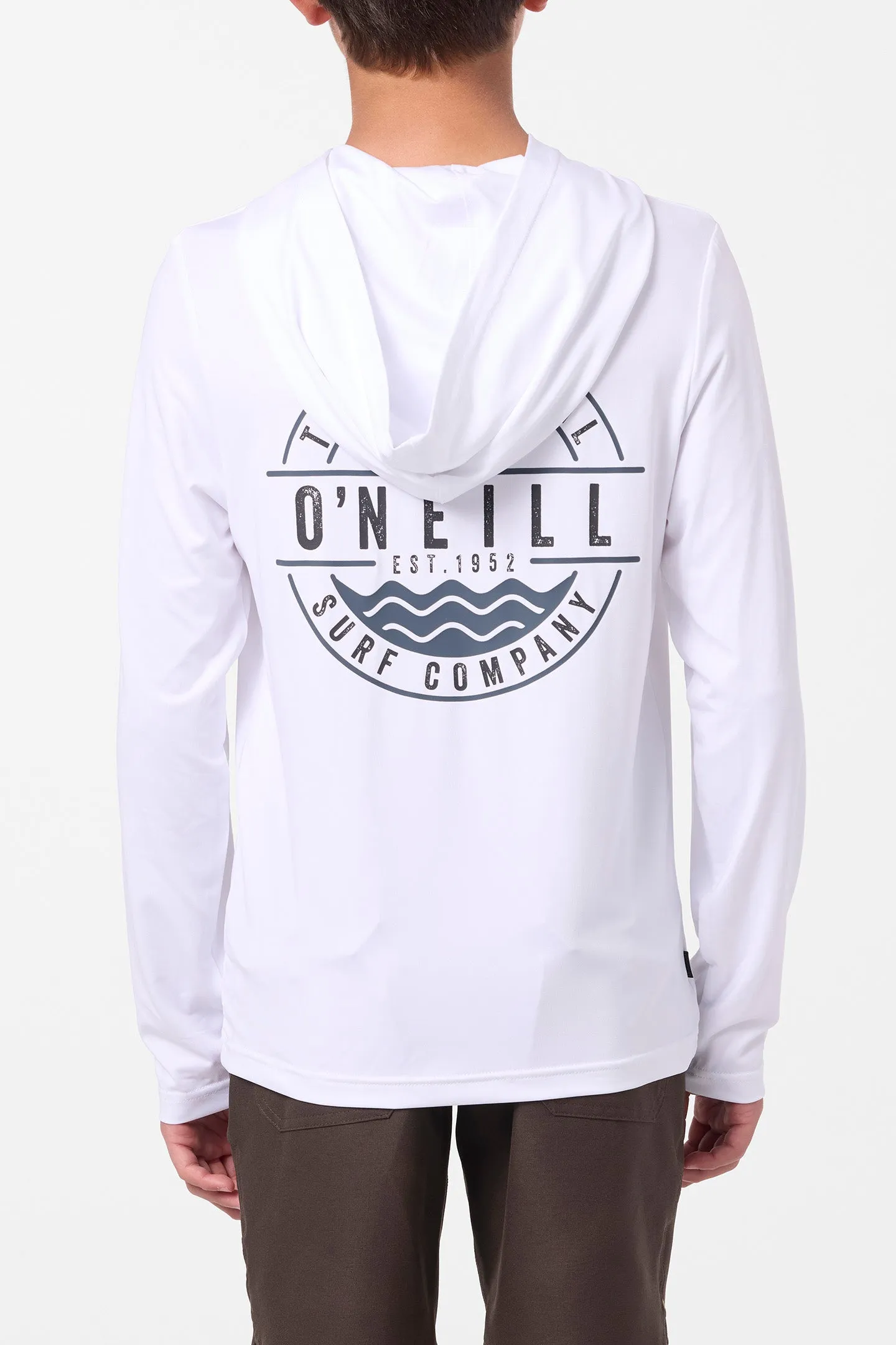 Boy's TRVLR UPF Hooded Blaze Long Sleeve Pullover sold by O'Neill product image thumbnail 4