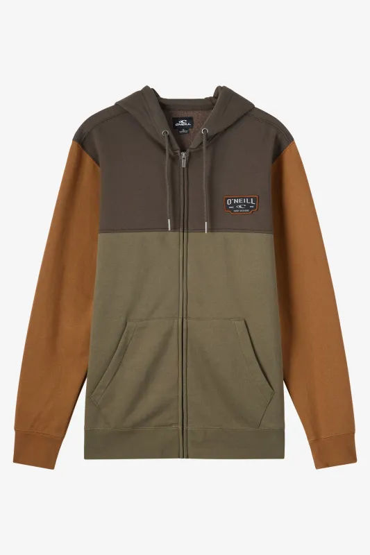 Capitola Zip Colorblock Zip Fleece sold by O'Neill
