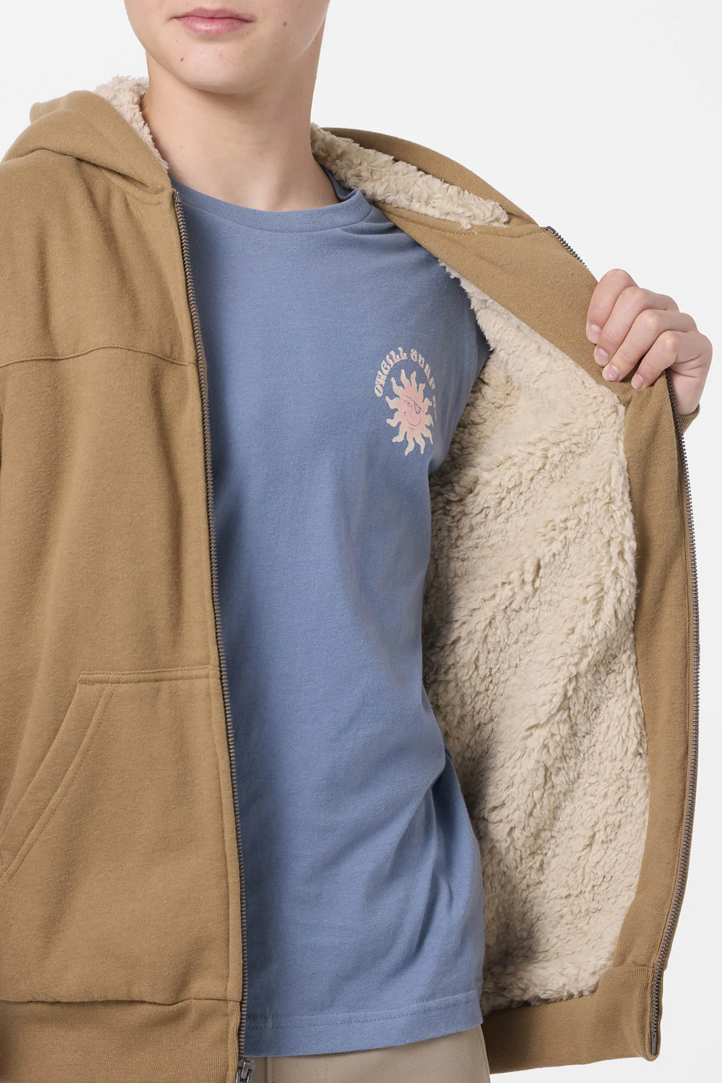 Boy's Fifty Two High Pile Zip Fleece sold by O'Neill product image thumbnail 5