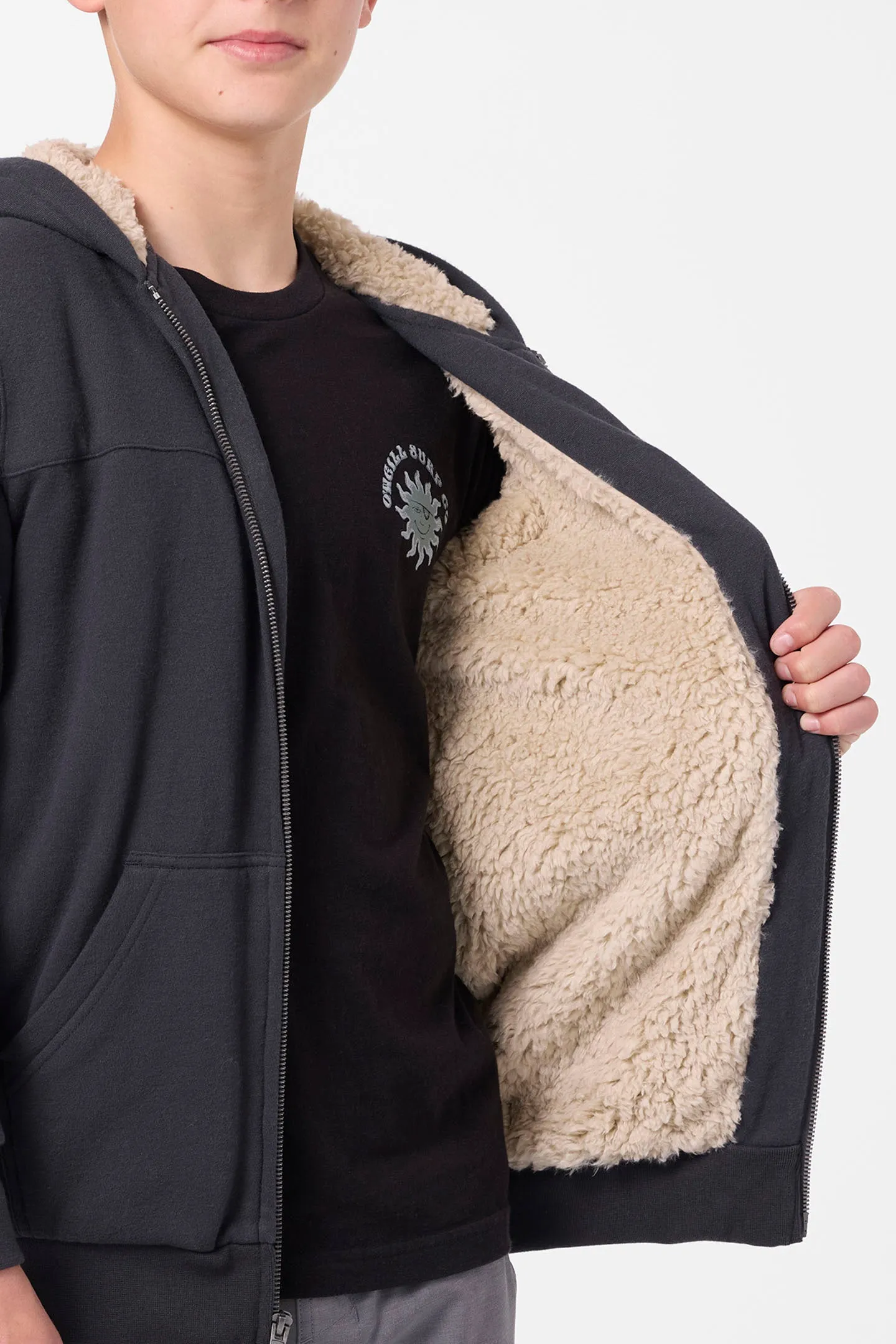 Boy's Fifty Two High Pile Zip Fleece sold by O'Neill product image thumbnail 5