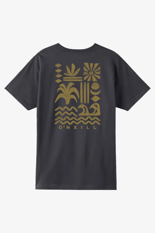 Glyphs Standard Fit Tee sold by O'Neill