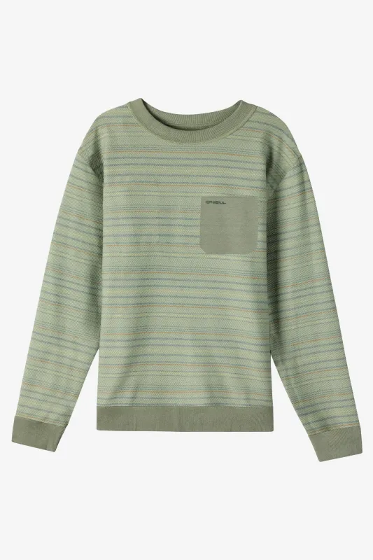 BAVARO BLOCKED CREW NECK FLEECE sold by O'Neill