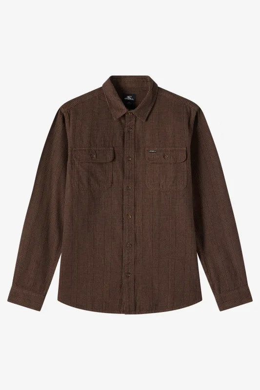 MIDLAND FLANNEL STANDARD FIT LONG SLEEVE SHIRT sold by O'Neill