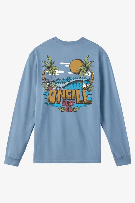 Boy's Chillin' Bones Long Sleeve Tee sold by O'Neill