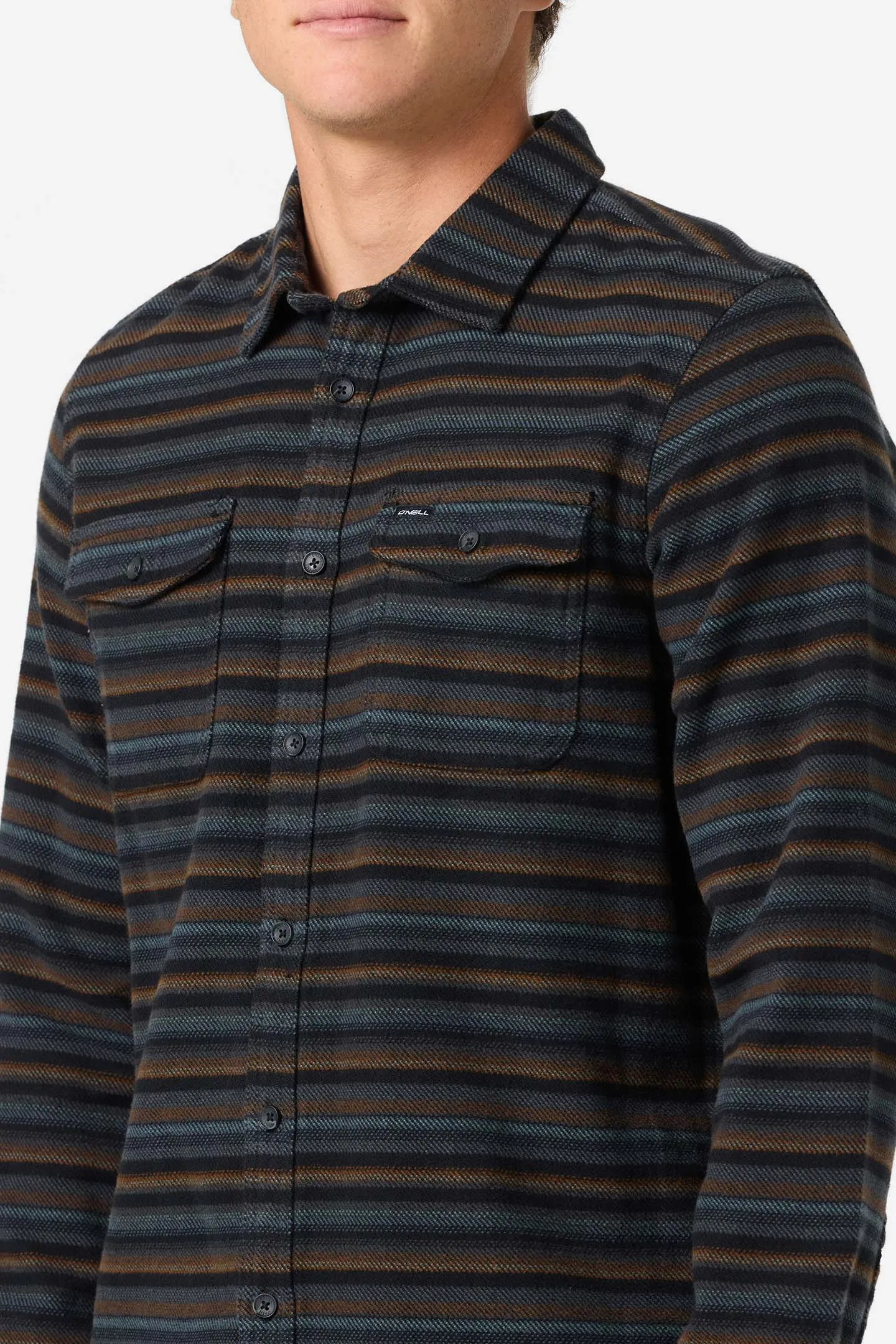 Richmond Flannel Standard Fit Long Sleeve Shirt sold by O'Neill product image thumbnail 4