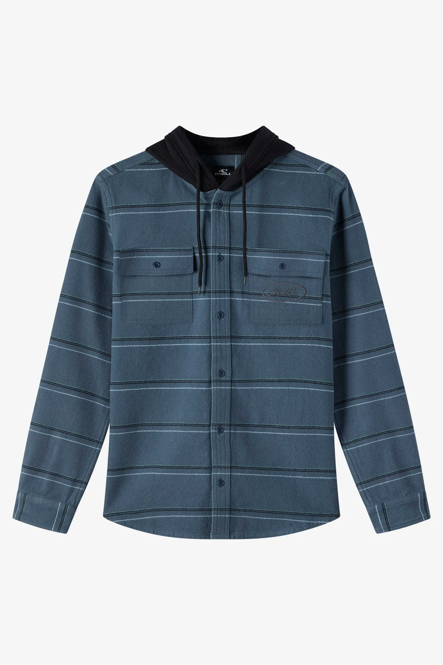 Archer Hooded Flannel Standard Fit Long Sleeve Shirt sold by O'Neill