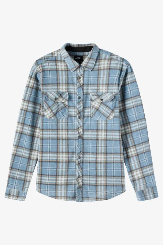 Glacier High Pile Superfleece Standard Fit Long Sleeve Shirt sold by O'Neill