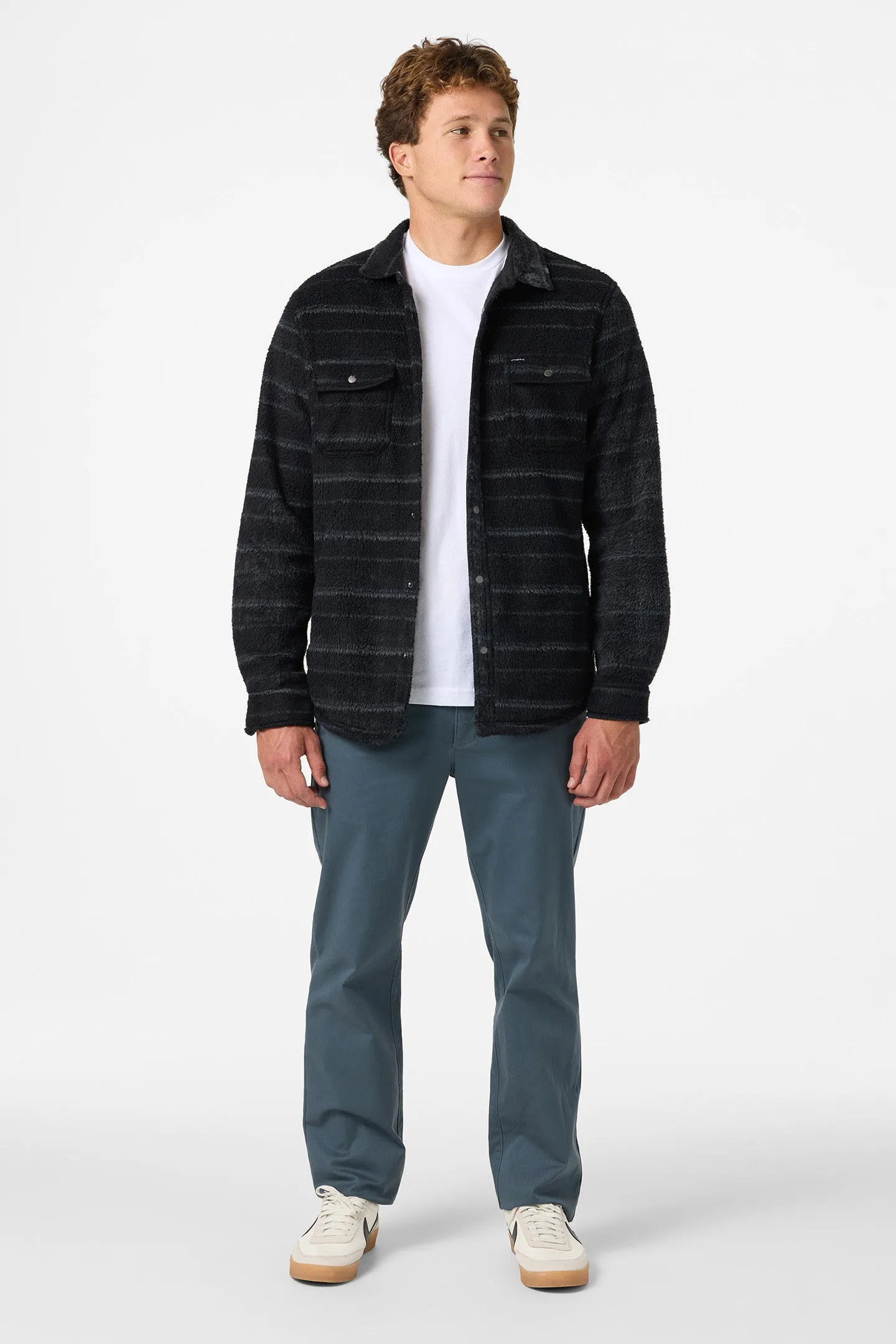 Glacier High Pile Superfleece Standard Fit Overshirt sold by O'Neill product image thumbnail 3