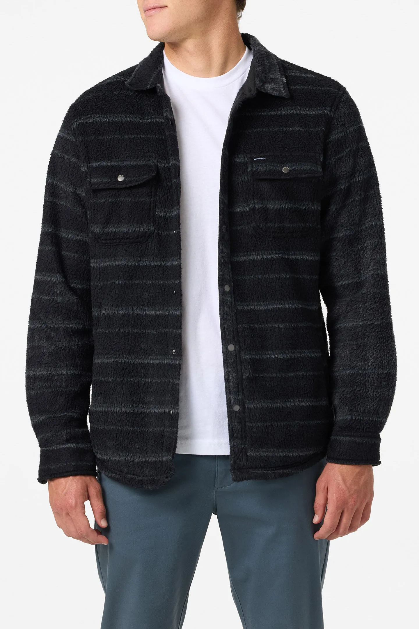 Glacier High Pile Superfleece Standard Fit Overshirt sold by O'Neill product image thumbnail 2