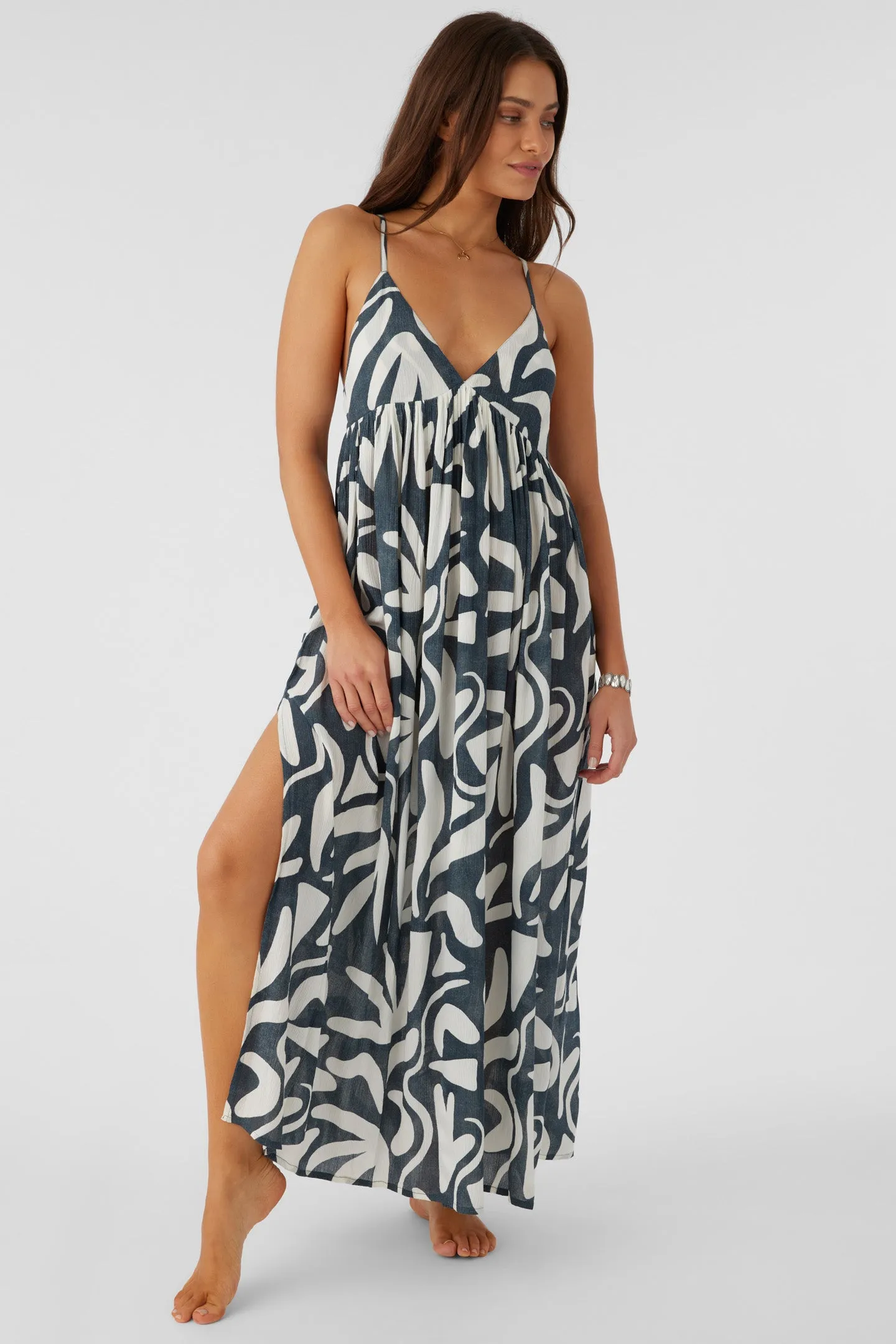 MEL MAXI BEACH HUT GEO SWIM COVER-UP DRESS sold by O'Neill product image thumbnail 3