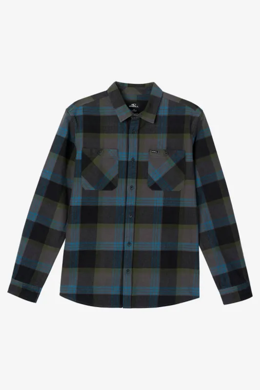 LANDMARKED FLANNEL LONG SLEEVE SHIRT sold by O'Neill