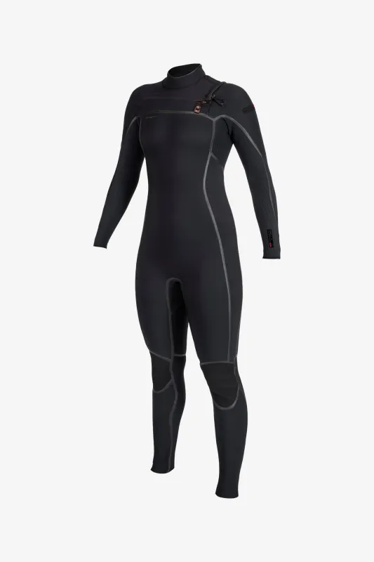 Women's Hyperfreak Fire 4/3mm+ Chest Zip Full Wetsuit sold by O'Neill