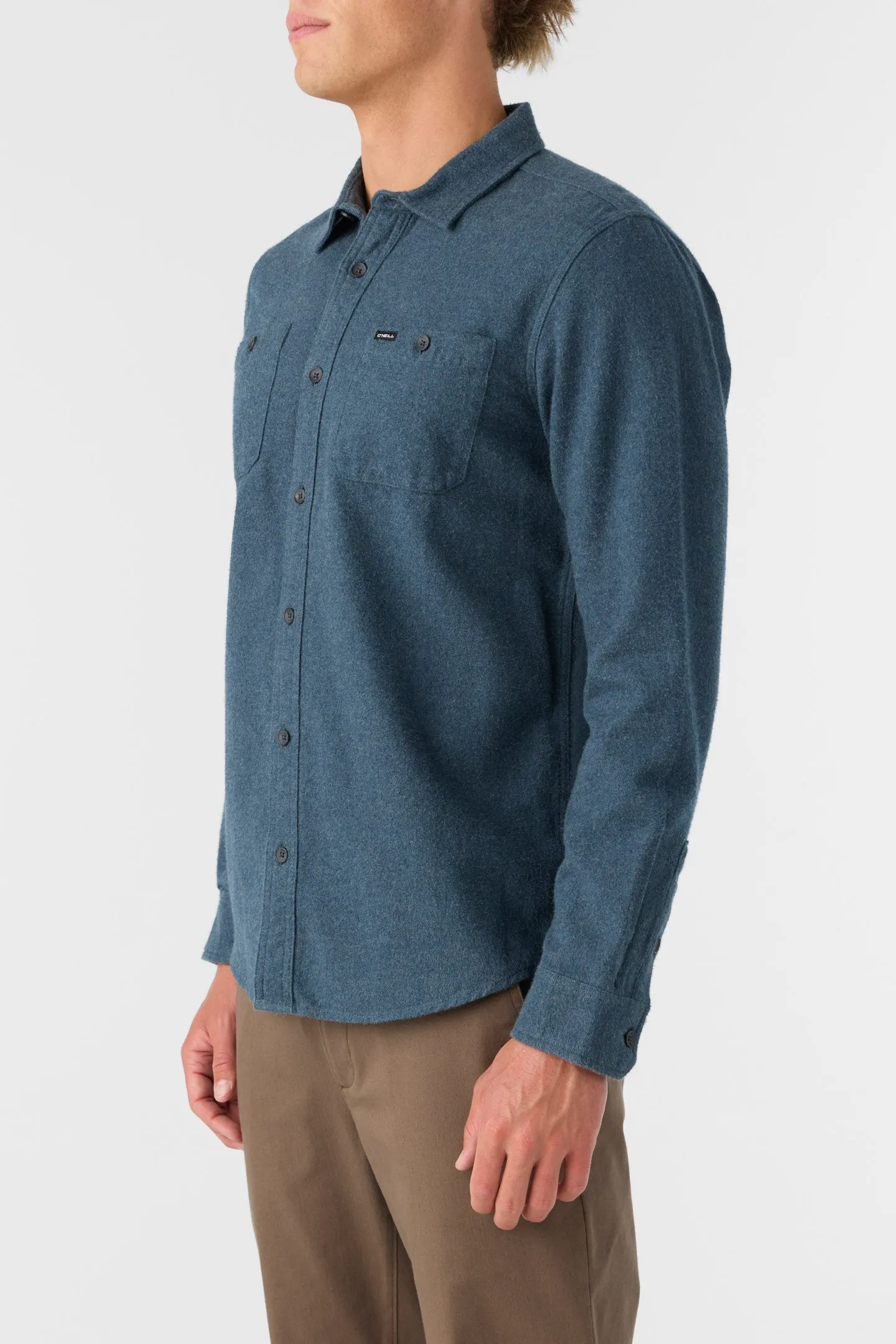 BREAKWATER SOLID FLANNEL STANDARD FIT SHIRT sold by O'Neill product image thumbnail 5