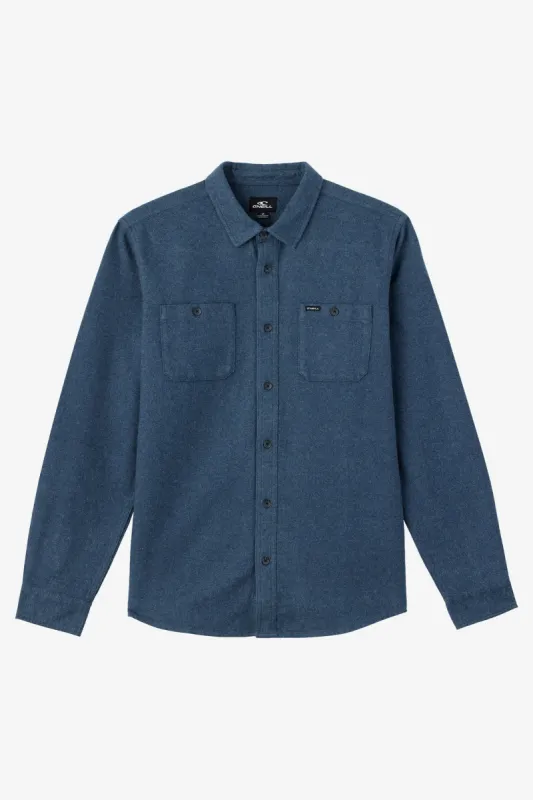 BREAKWATER SOLID FLANNEL STANDARD FIT SHIRT sold by O'Neill