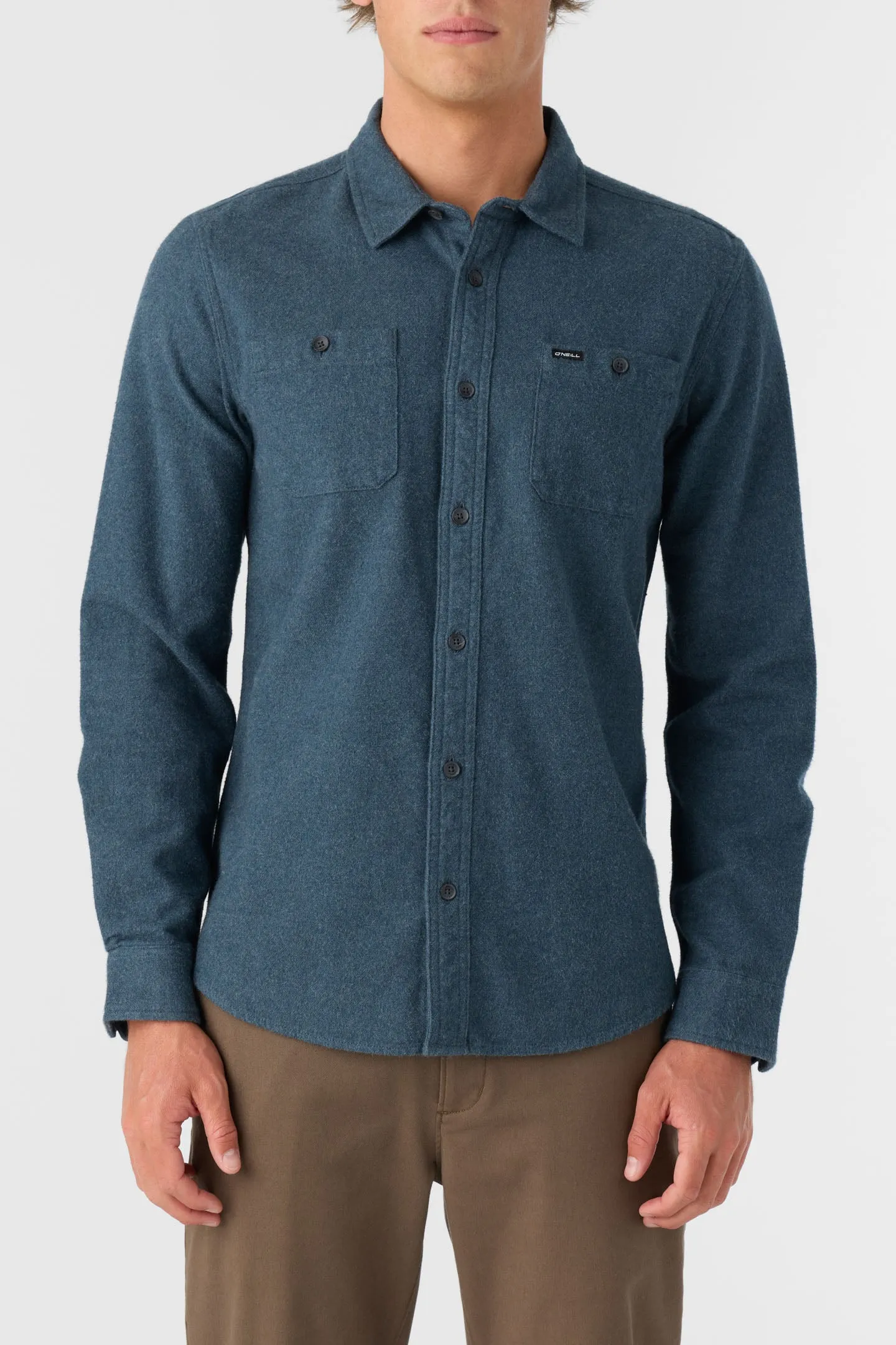 BREAKWATER SOLID FLANNEL STANDARD FIT SHIRT sold by O'Neill product image thumbnail 2