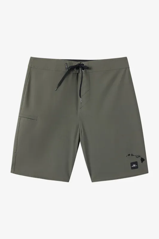 Hyperfreak Heat Solid Hawaii 20" Boardshorts sold by O'Neill