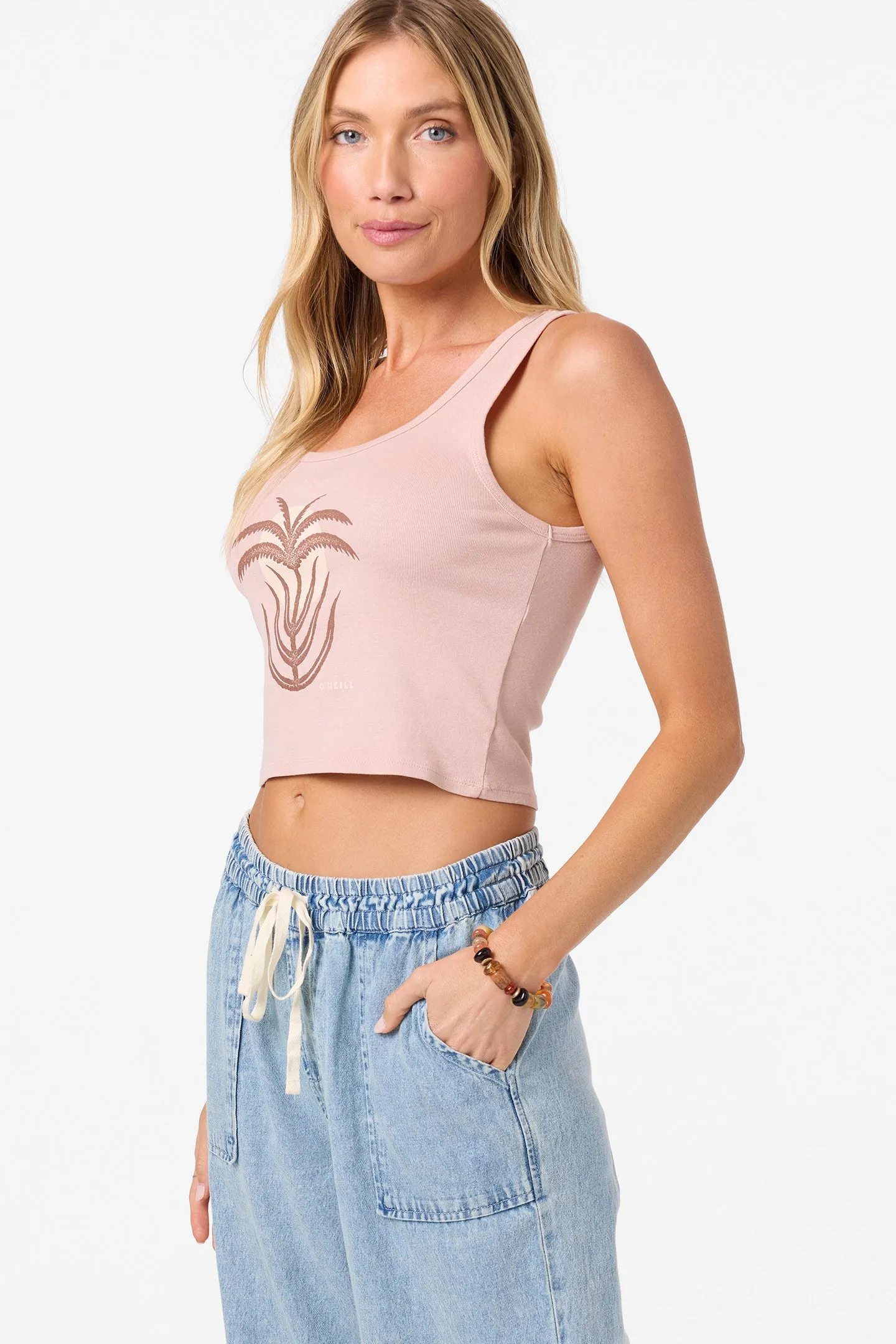 Palm Sun Scoop Neck Tank sold by O'Neill product image thumbnail 5