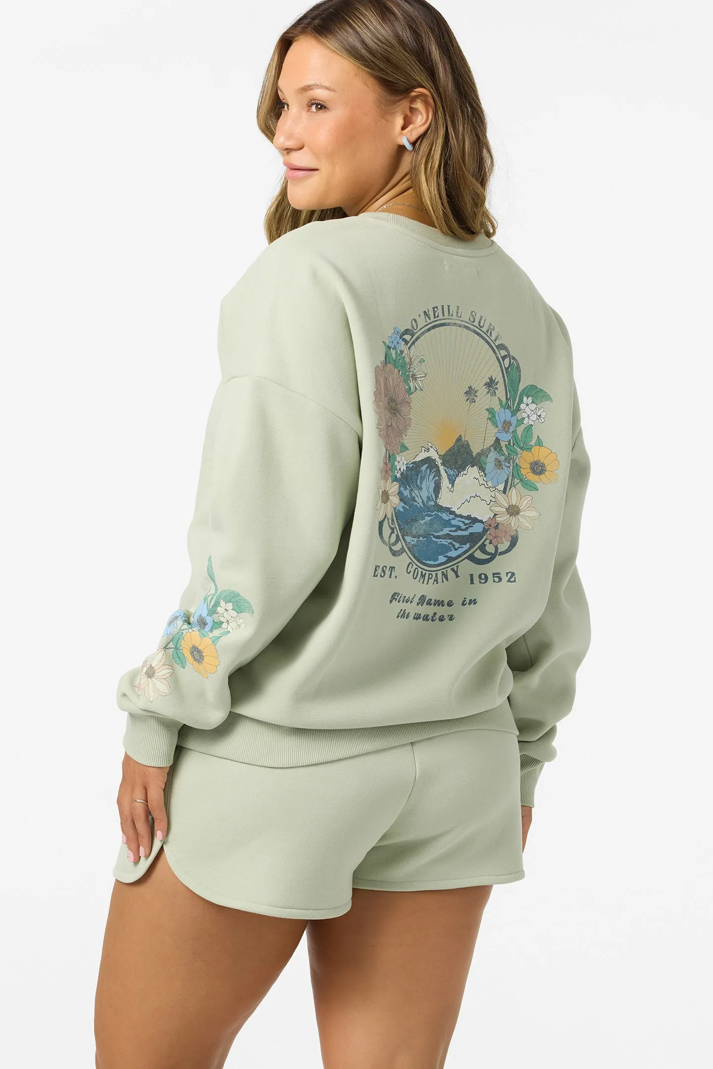 Petal Oversized Crew Neck Fleece sold by O'Neill product image thumbnail 2
