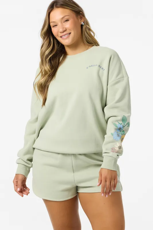 Petal Oversized Crew Neck Fleece sold by O'Neill