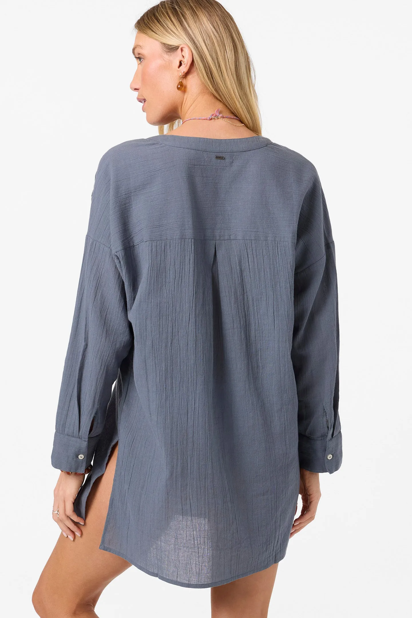 Belizin Long Sleeve Cover-Up Dress sold by O'Neill product image thumbnail 2