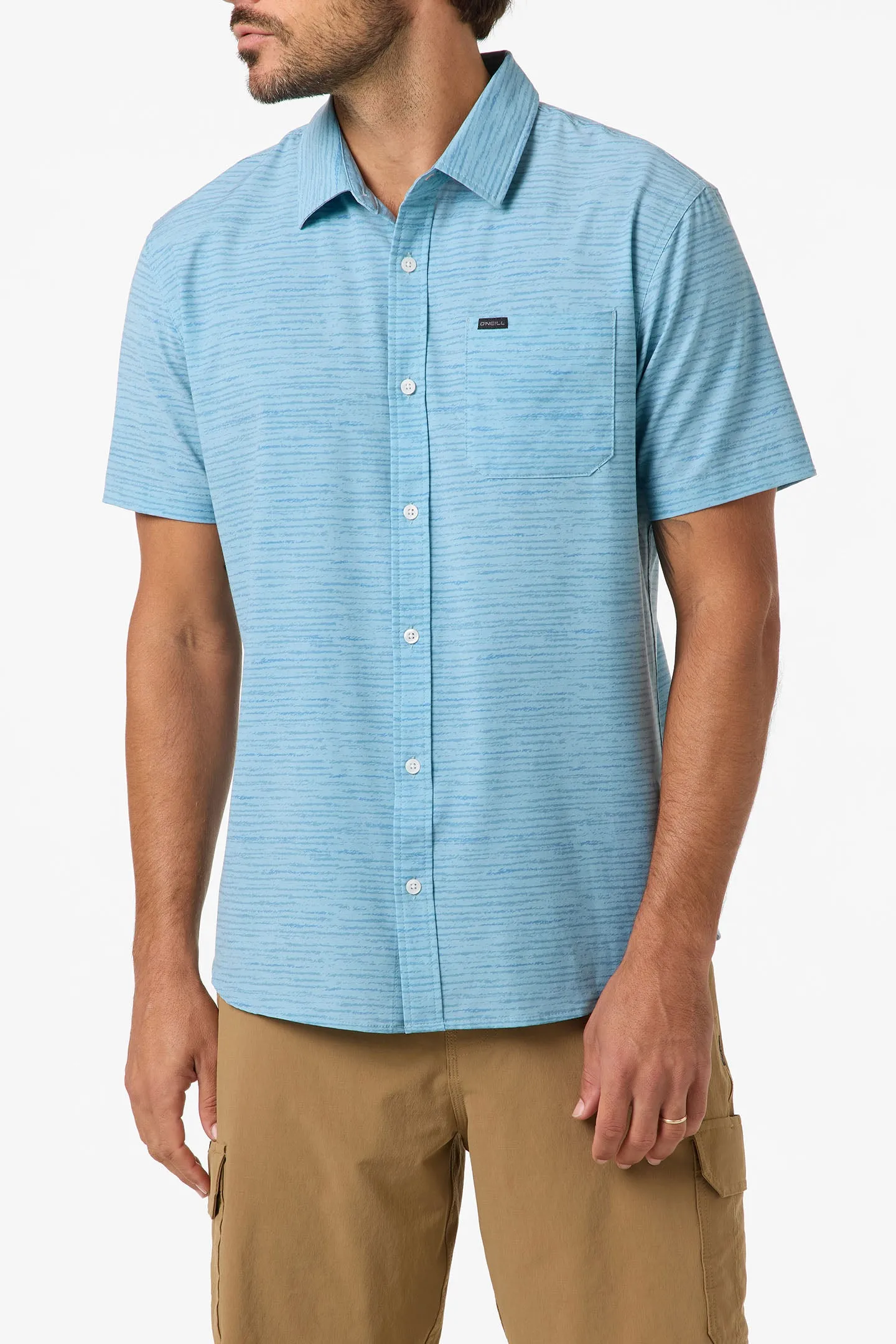 TRVLR UPF Traverse Stripe Standard Fit Shirt sold by O'Neill product image thumbnail 2