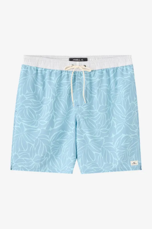 Hermosa Elastic Waist Lined 17" Swim Trunks made by O'Neill