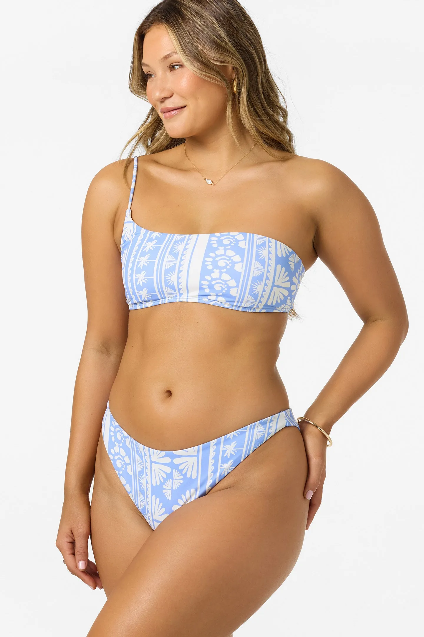 Surf Abstract Seal Beach One Shoulder Bandeau Top sold by O'Neill product image thumbnail 5