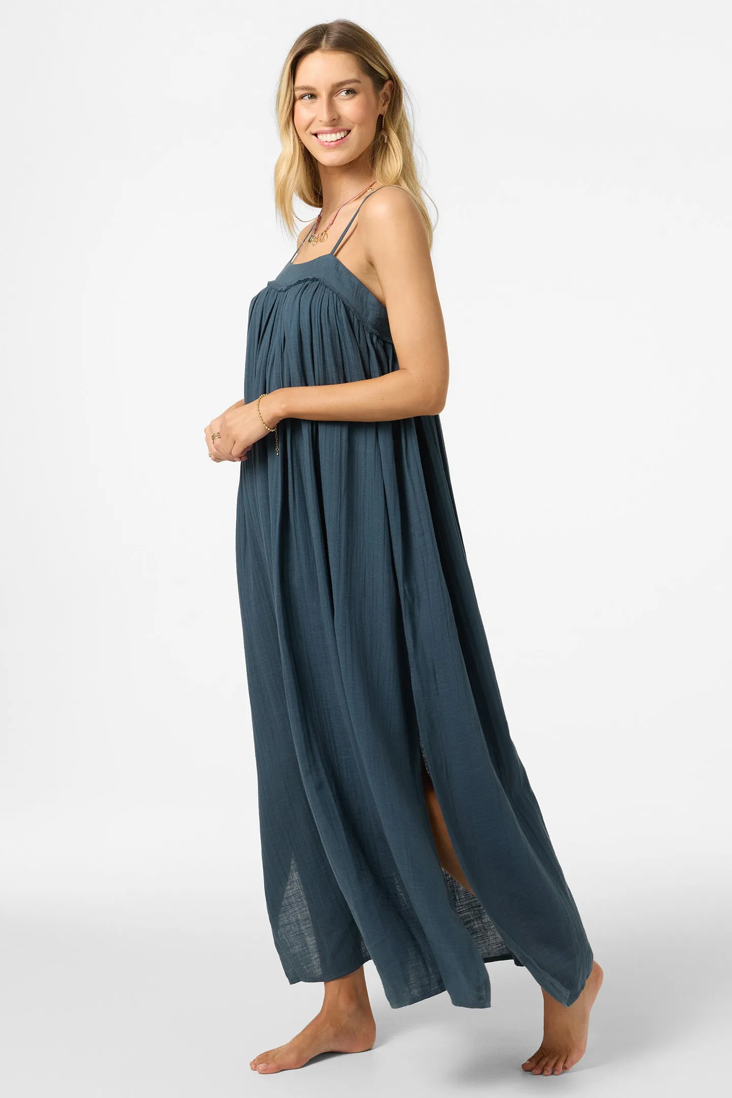 Saltwater Solids Sai Maxi Cover-Up Dress sold by O'Neill product image thumbnail 5