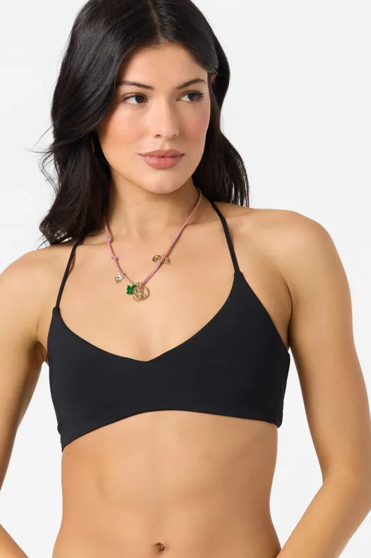 Saltwater Solids Huntington Bralette Top sold by O'Neill