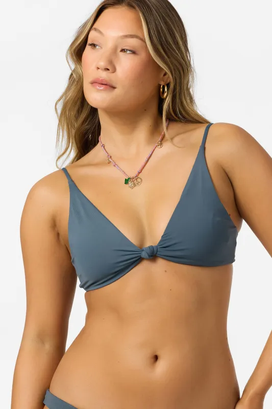 Saltwater Solids Pismo Bralette Top sold by O'Neill