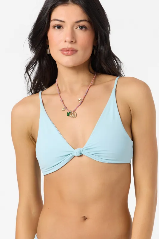 Saltwater Solids Pismo Bralette Top made by O'Neill