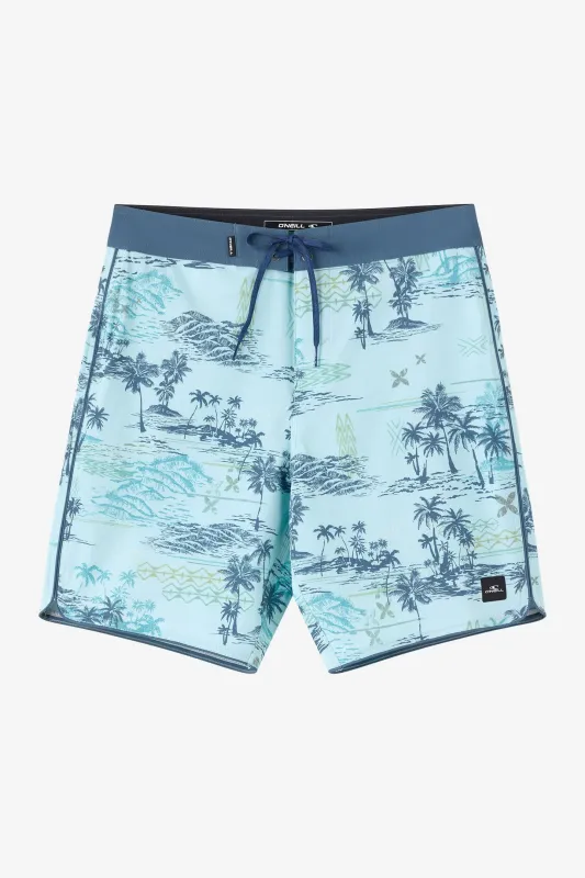 Hyperfreak Mysto Scallop 19" Boardshorts sold by O'Neill