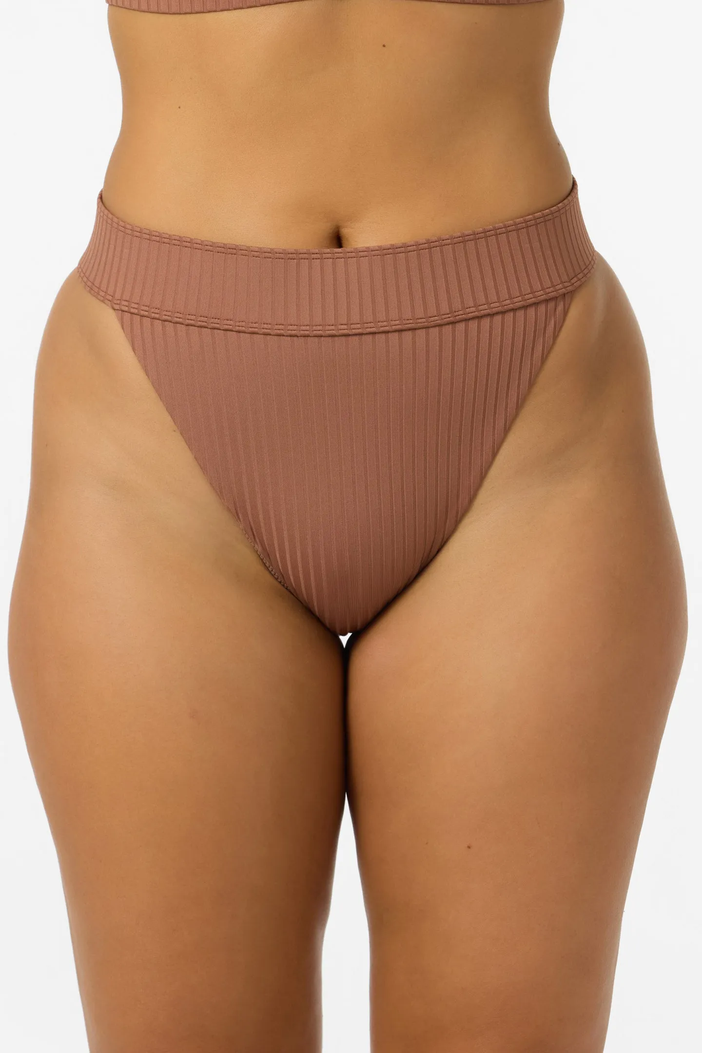 Shorebreak Rib Santa Barbara High Rise Cheeky Bottoms sold by O'Neill product image thumbnail 4