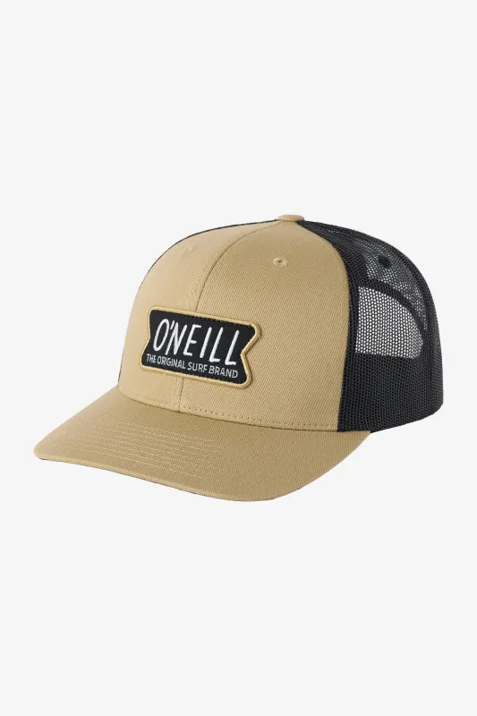 Headquarters Trucker Hat made by O'Neill