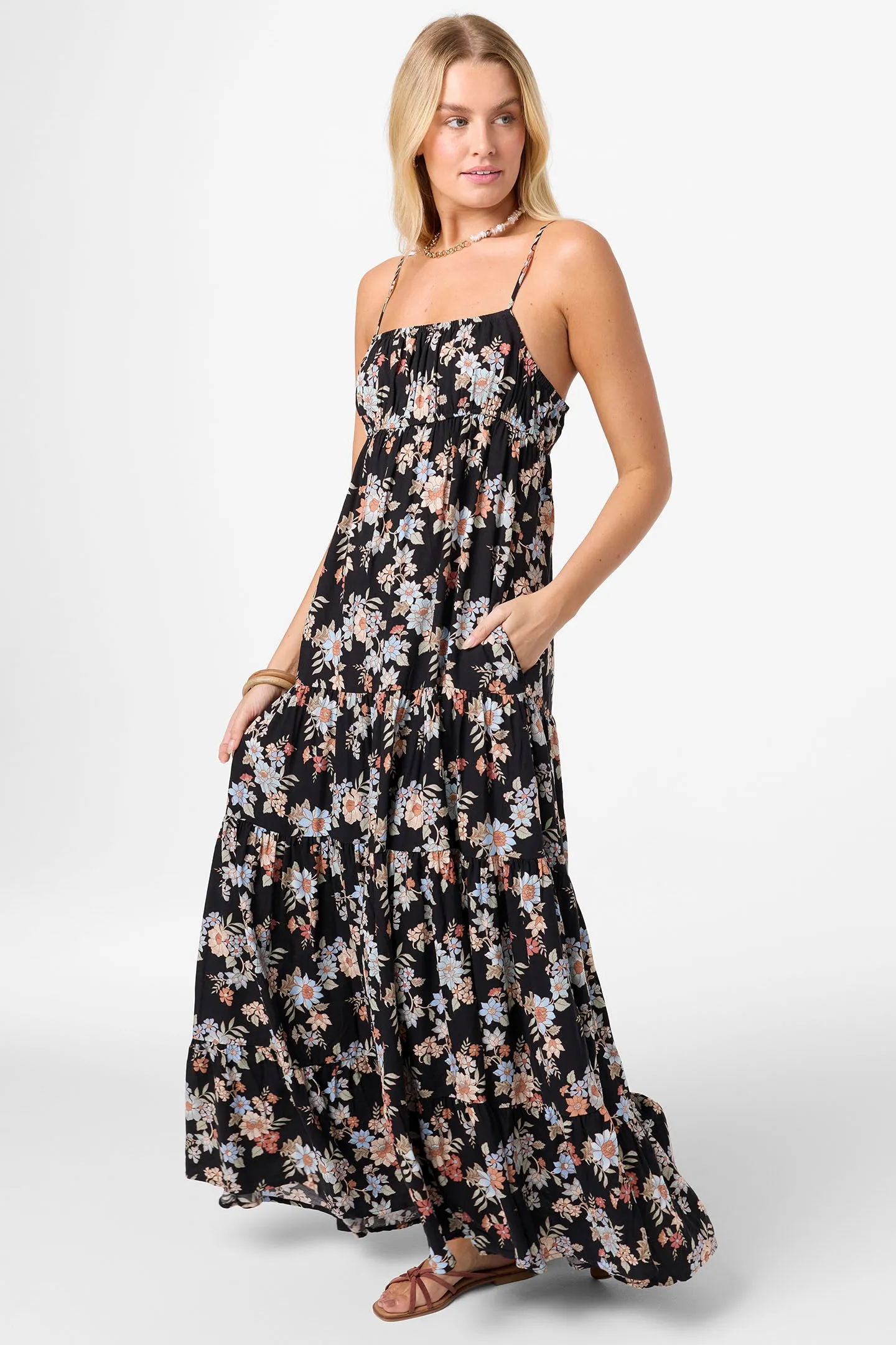 Lillie Bali Floral Maxi Dress sold by O'Neill