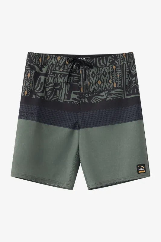 Hyperfreak Heat Hawaii 20" Boardshorts made by O'Neill