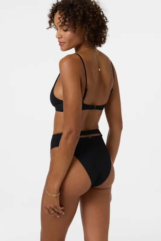 Saltwater Solids Max High Waist Full Bottoms made by O'Neill